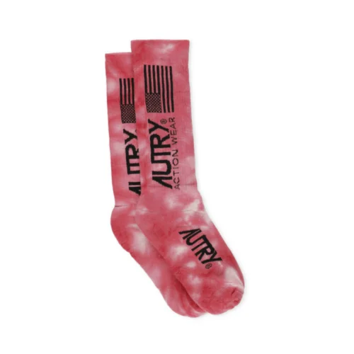 AUTRY SOCKS MATCHPOINT LOVE/PINK