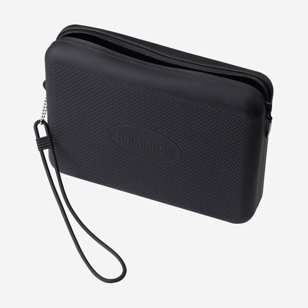 HAVAIANAS POCHETTE BEACH NECESSAIRE NERO